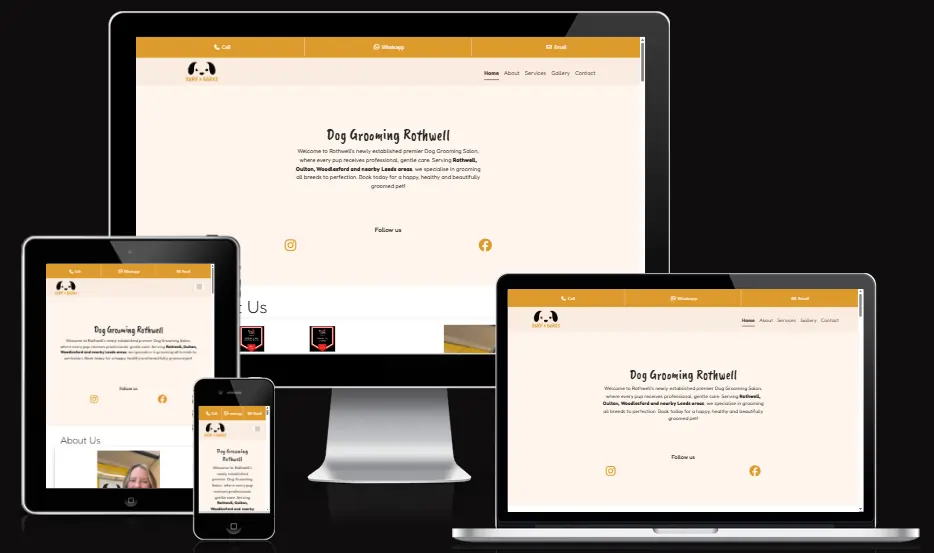 Burr and barks site preview