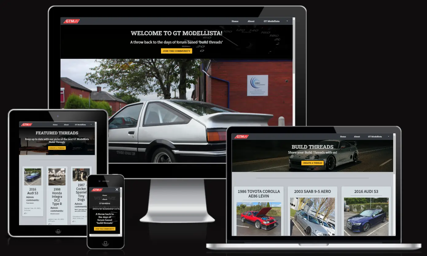 GT Modellista site preview